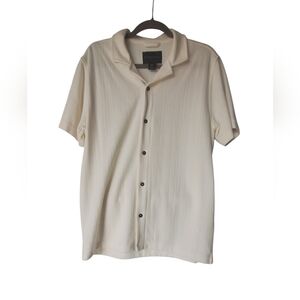 Christian Lacroix Cream Button Down Shirt